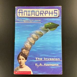 Animorphs #1: The Invasion by K. A. Applegate - Scholastic Paperback Novel